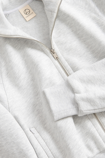 Олимпийка утеплённая Светло-серый меланж