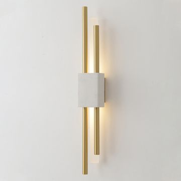 Бра 6W 3000K CARTA AP6W LED WHITE/BRASS белый/латунь Crystal Lux