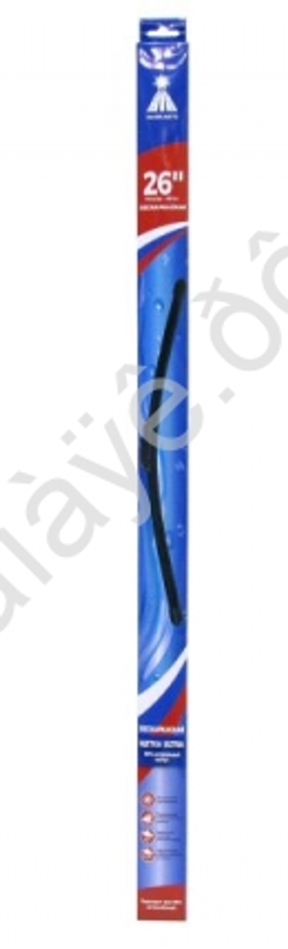 Щетка дворника бескаркасная 650мм (26") ULTRA МАЯКАВТО (8526м)