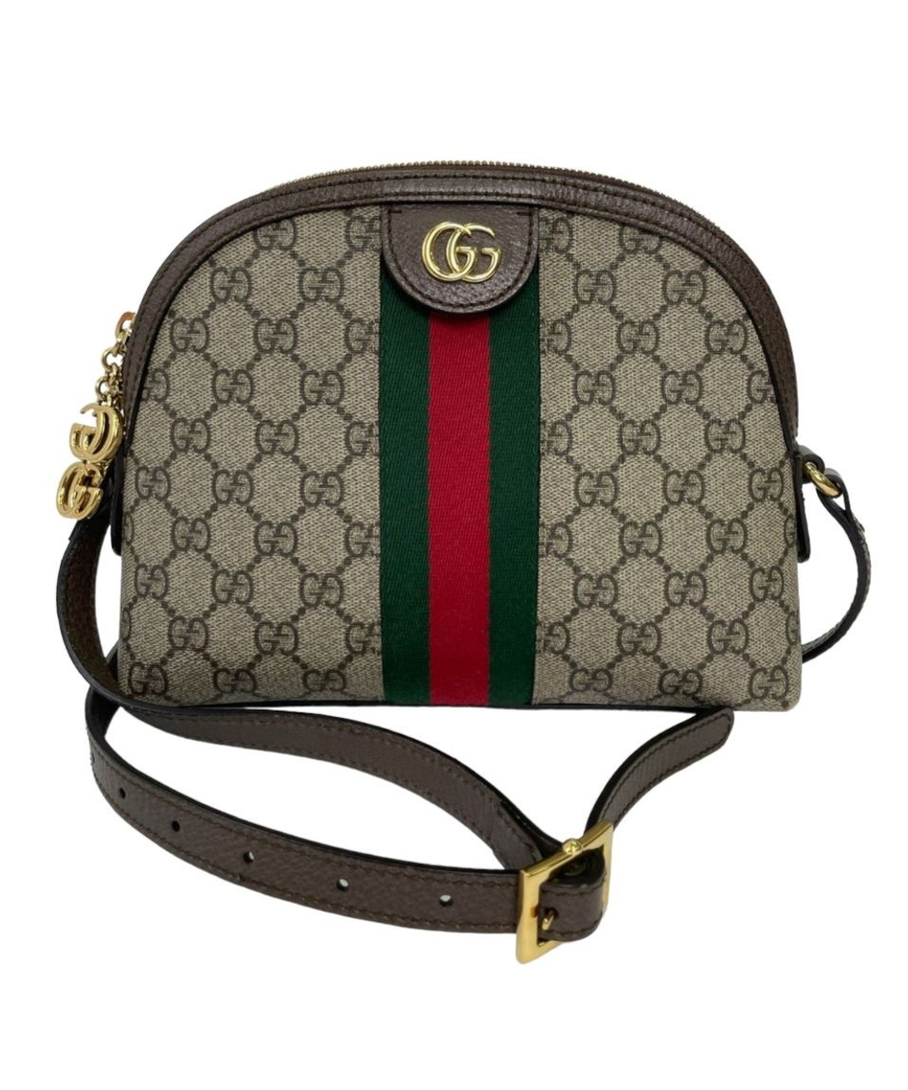Сумка Gucci Ophidia Dome Shoulder Bag GG Coated Canvas