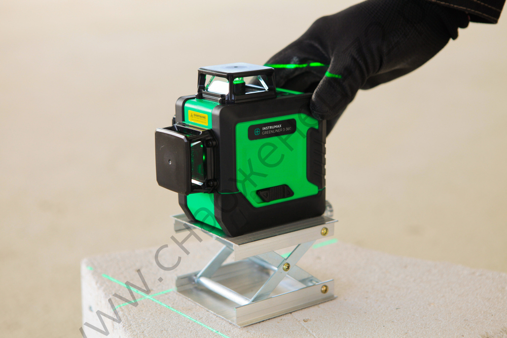 Лазерный уровень INSTRUMAX GREENLINER 3-360 SET