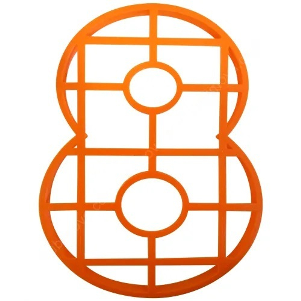 Форма для торта "Цифра 8", 25 см, 1 шт.
