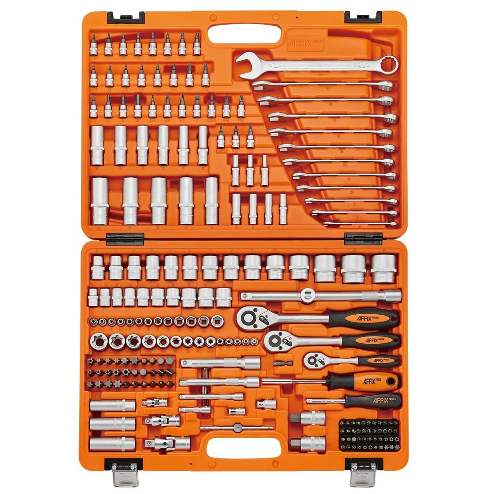 AFFIX (AF01215C) Набор инструментов универсальный, 216 предметов