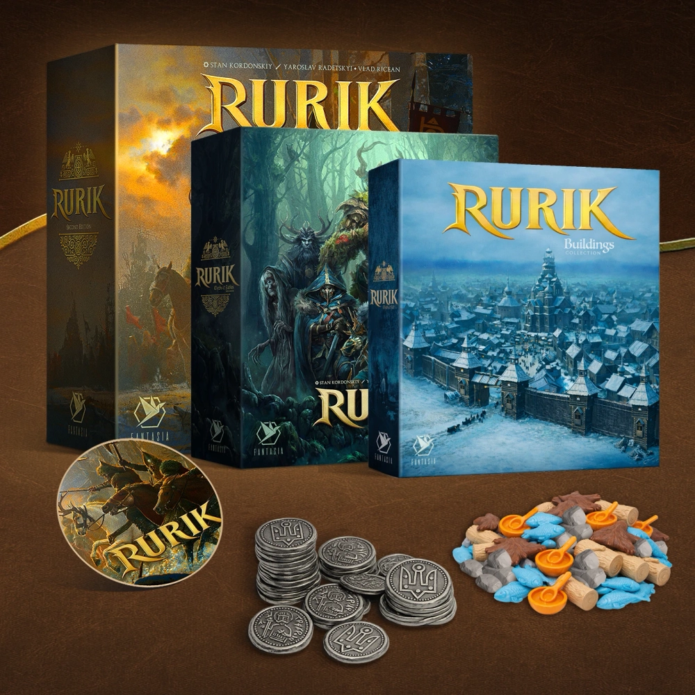 Rurik Second Edition - настольная игра