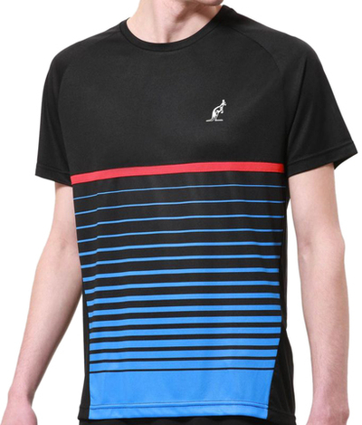 Мужская теннисная футболка Australian Ace Logo T-Shirt - nero