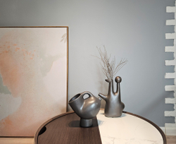 Ваза Horn ancient glazed vase