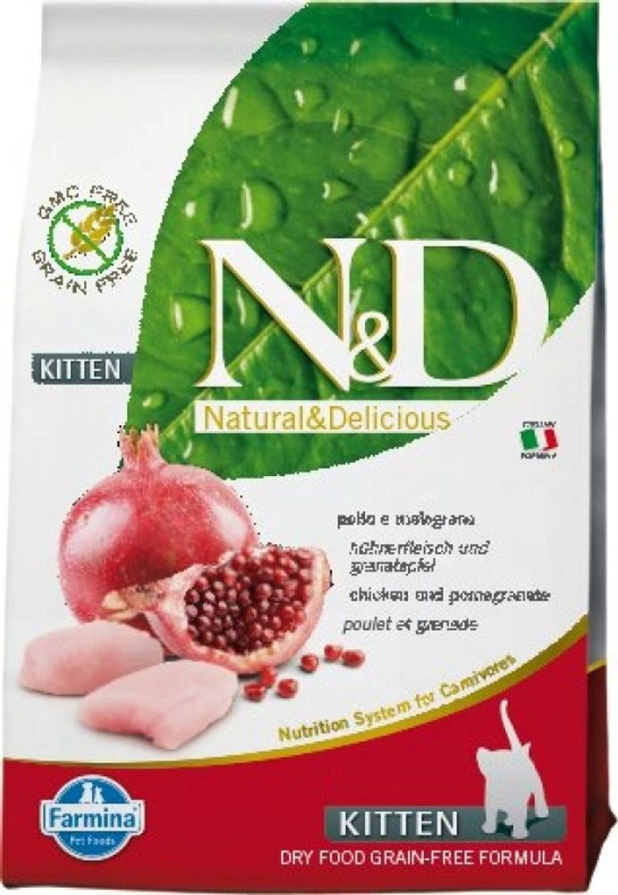 Сухой корм Farmina N&amp;D Prime Kitten беззерновой курица с гранатом для котят 10 кг