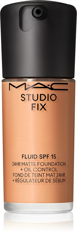 MAC Cosmetics Studio Fix Fluid SPF 15 24HR Matte Foundation + Oil Control - Матирующая тональная основа SPF 15, 30 ml