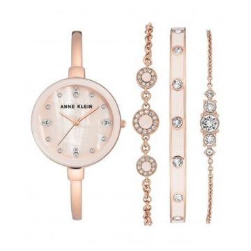 Женские часы Anne Klein AK/3352PKST (В наборе)