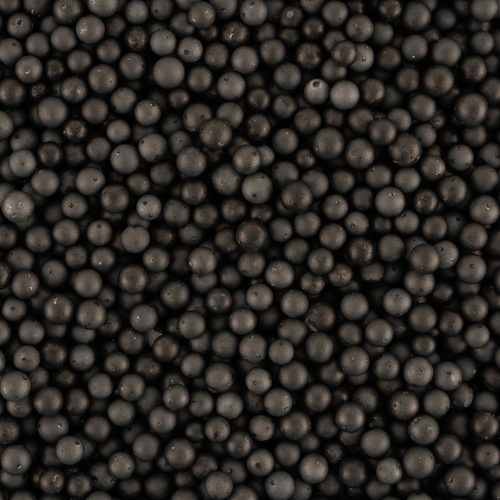 Шарики пенопласт, Черный, 6-8 мм, 10 гр.