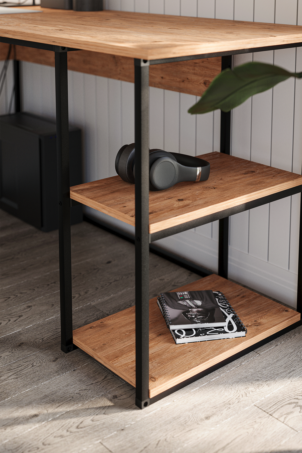 Угловой письменный стол ODIN 140х150 - сосна