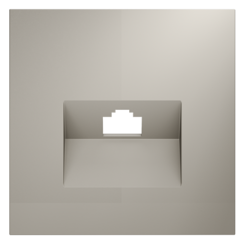 Накладка для розетки компьютерной RJ45 кат.6, S70 (кашемир)