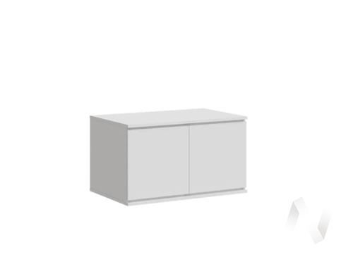 Антресоль к шкафу (800) МС Челси (белый/белый глянец холодный)