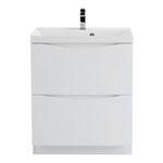 Тумба напольная с раковиной BelBagno MARINO-700-2C-PIA-BL-P