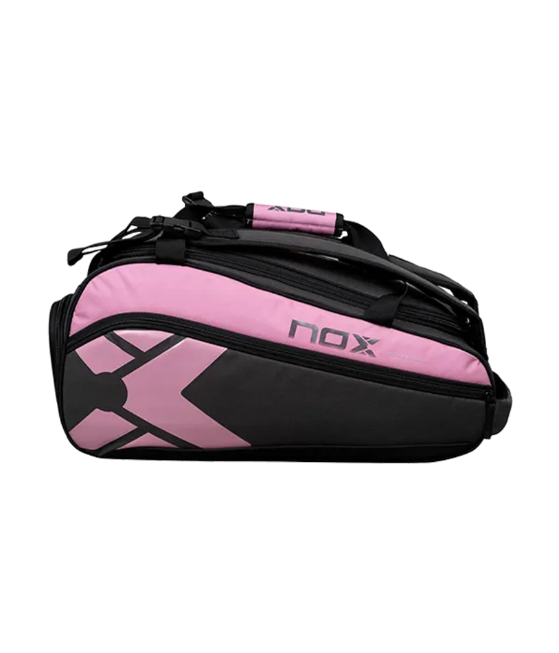 Сумка для падел NOX Street Gris-Rosa 2024 термо-большая-5 ракеток