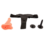 Страпон на ремешках Baile – реалистичный, 15,5 см