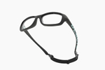 Спортивные очки с диоптриями Demetz Softness R / Black / Light Mint Colorless Cat.0