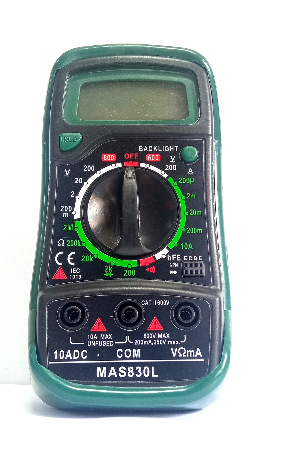 Мультиметр цифровой MAS-830L