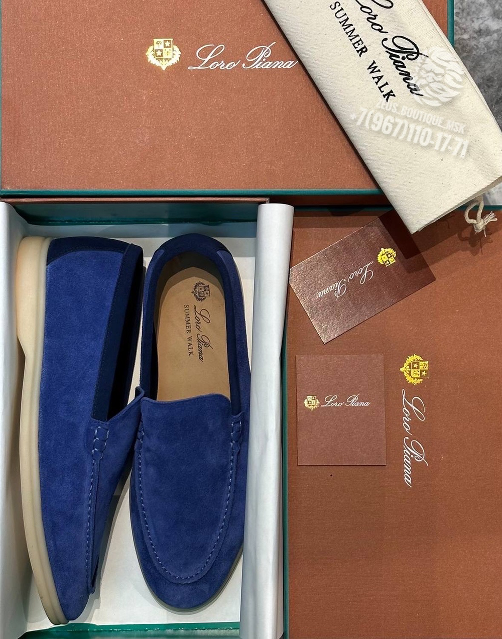 Лоферы Loro Piana Summer Walk