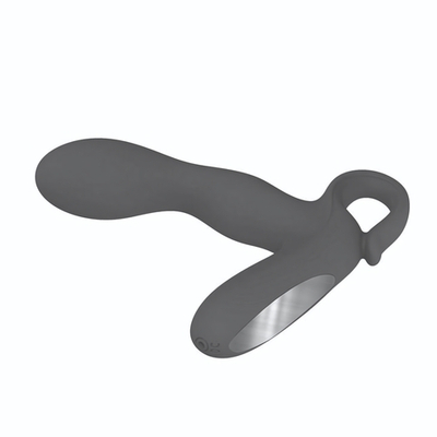 Чёрный вибростимулятор простаты Barrack (Цвет: черный)