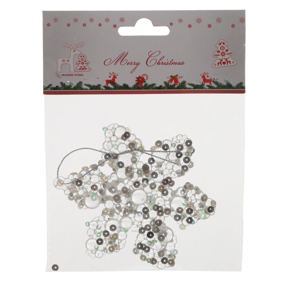 GAEM Украшение новогоднее "Снежинка", L8 W0,3 H10 см