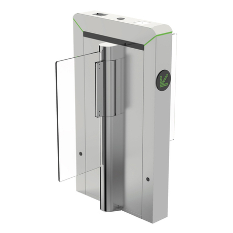 ZKTeco Mars-S120, скоростной турникет с распашными створками, двухпроходной