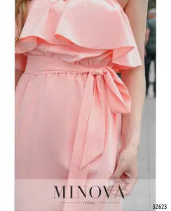 Платье 8608-пудра Minova