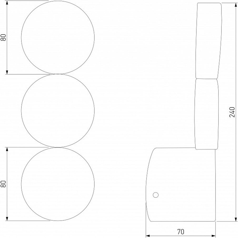 Накладной светильник Elektrostandard Brioni a064596