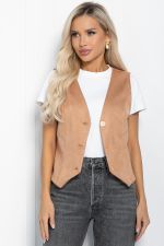 Жилет Силуэт (персиковый) Б11461 LT Collection