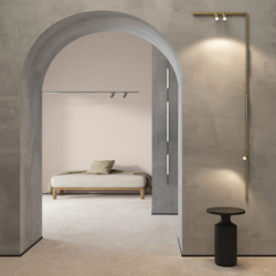 DK5771-SB Светильник для трека SHINE GRILL со светодиодом, L231*W19*H27, 48V DC, 10W, RA?90, 3000K, IP20, сатинированная латунь, алюминий