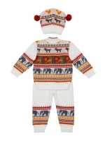 Костюм вязаный