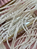 Нить бусин из натурального перламутра 3,5мм