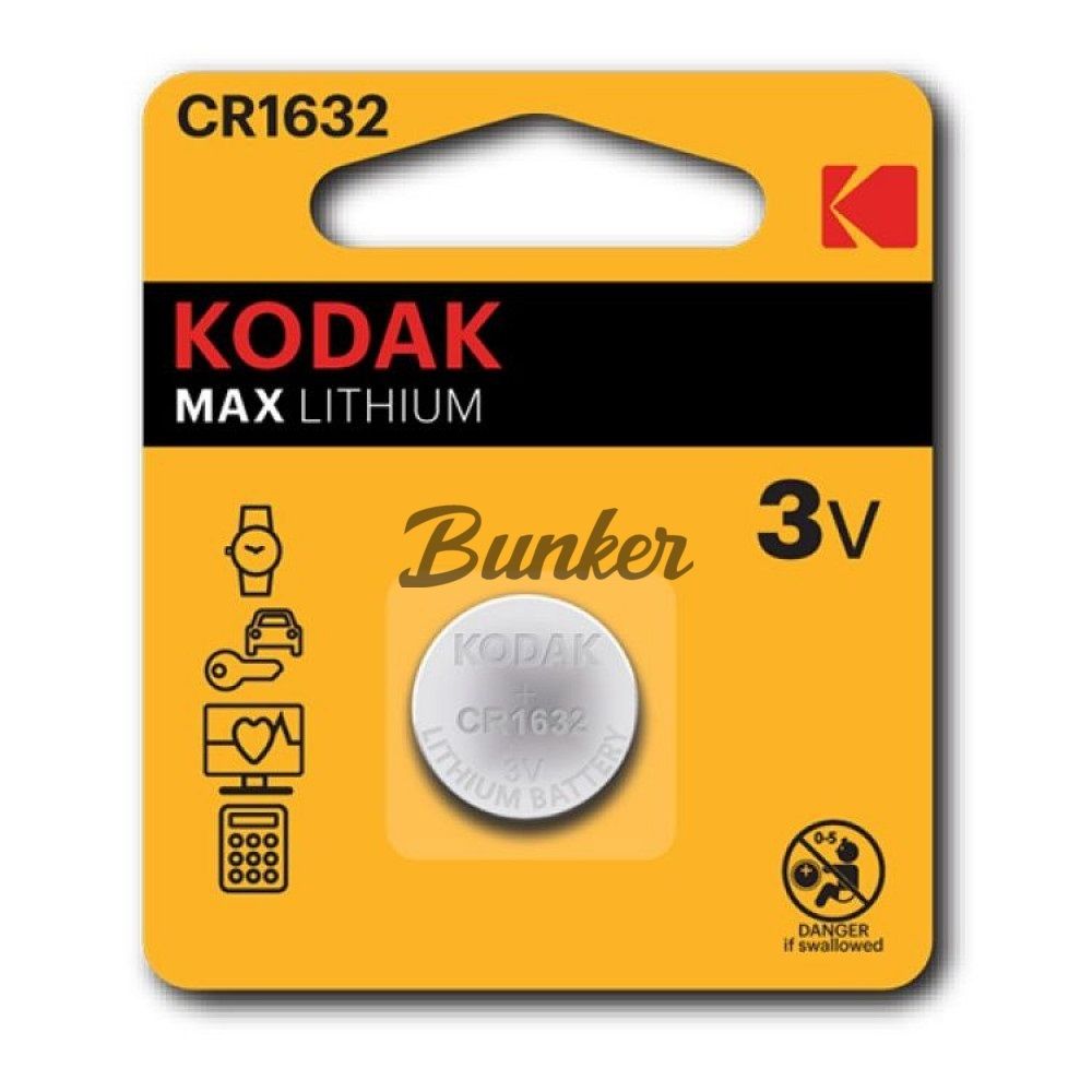 Элем.пит. CR1632-1BL Kodak Max (60/240/12000)