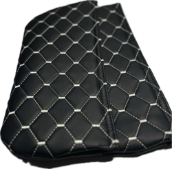 Чехлы на козырьки УАЗ 469, УАЗ "Хантер", УАЗ 452 "Буханка"(белая нить Рубин)