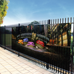 Фотосетка 400х158 см для забора