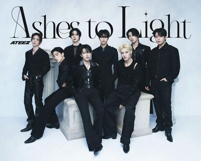 Альбом ATEEZ - ASHES TO LIGHT JAPAN 2nd FULL Album STANDARD Edition