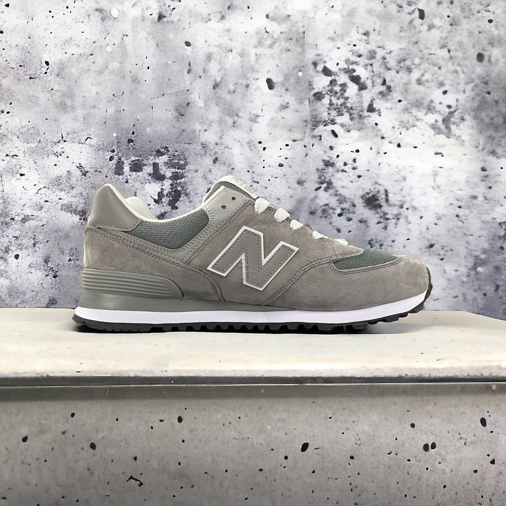 Men's gray new balance 574 2025