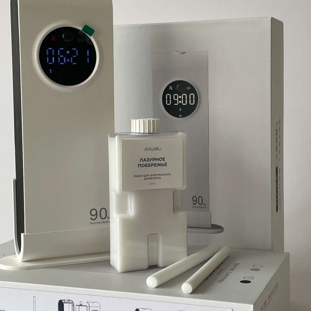 Электронный диффузор Abby&Ko с 1 рефилом