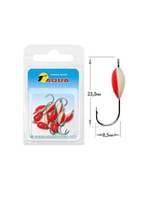 Мормышка фосфорная №06, крючок №12 (2 упакпо 10 шт) 0,08g