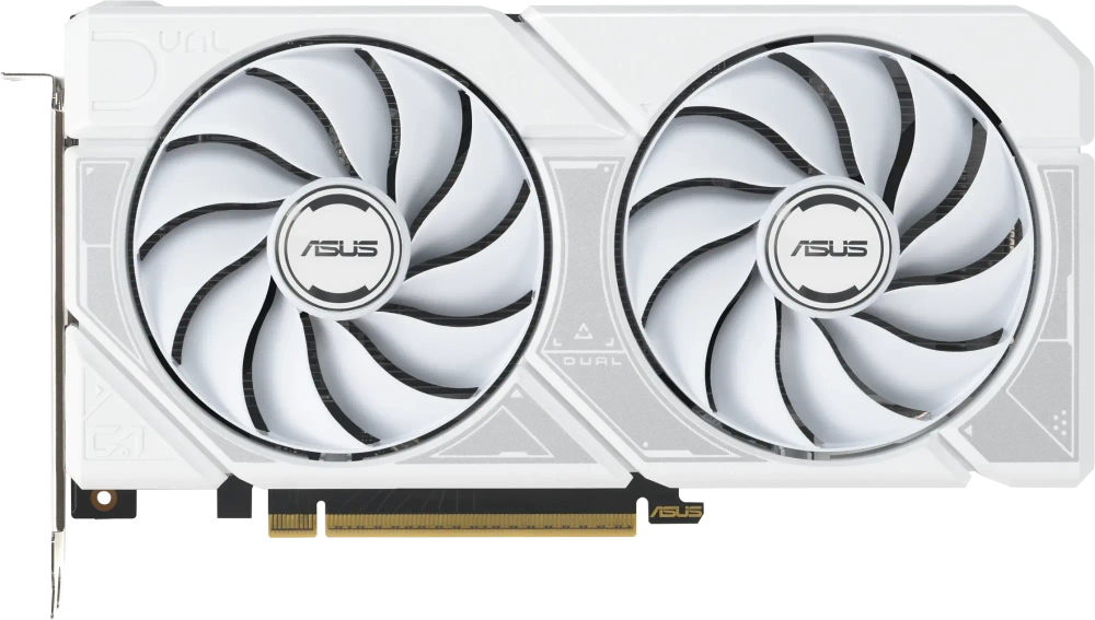 Видеокарта ASUS GeForce DUAL RTX5060 Ti White OC Edition, 16GB GDDR7 DUAL-RTX5060TI-O16G-WHITE