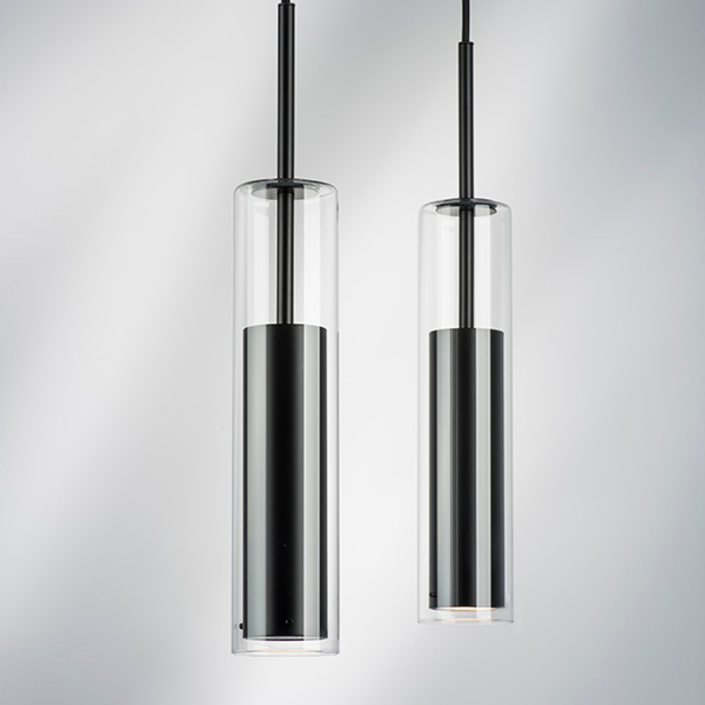 756017 Люстра CILINO 1х40W GU10 ЧЕРНЫЙ