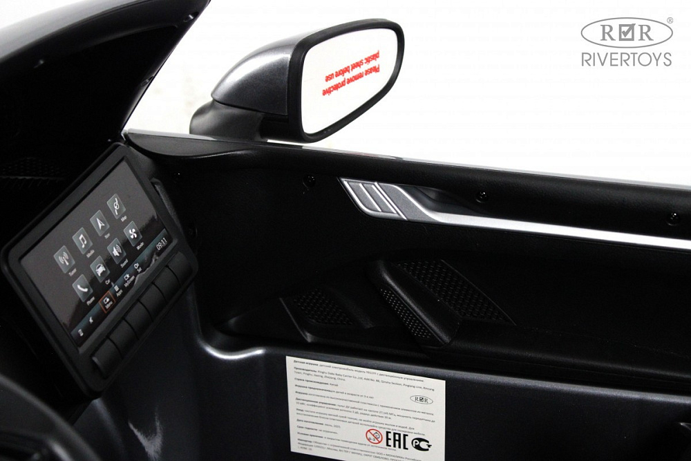 Детский электромобиль RiverToys Porsche 911 GT3 Y911YY Y911YY-GREY-GLANEC/серый глянец