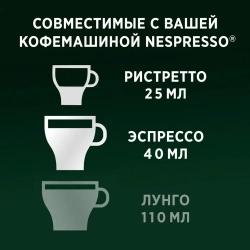 Кофе капсульный Starbucks Espresso Roast, для системы Nespresso, 10 шт