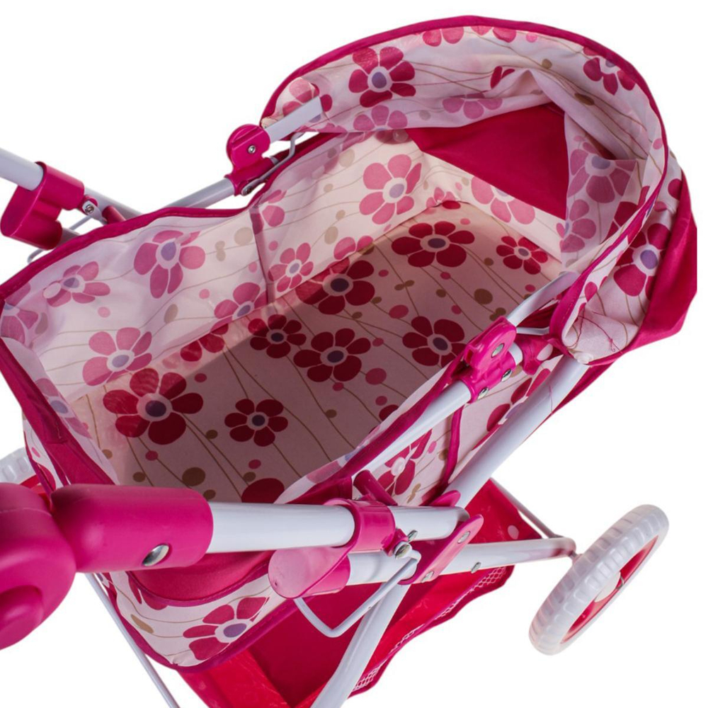 Коляска для куклы лежачая, коробка 61881