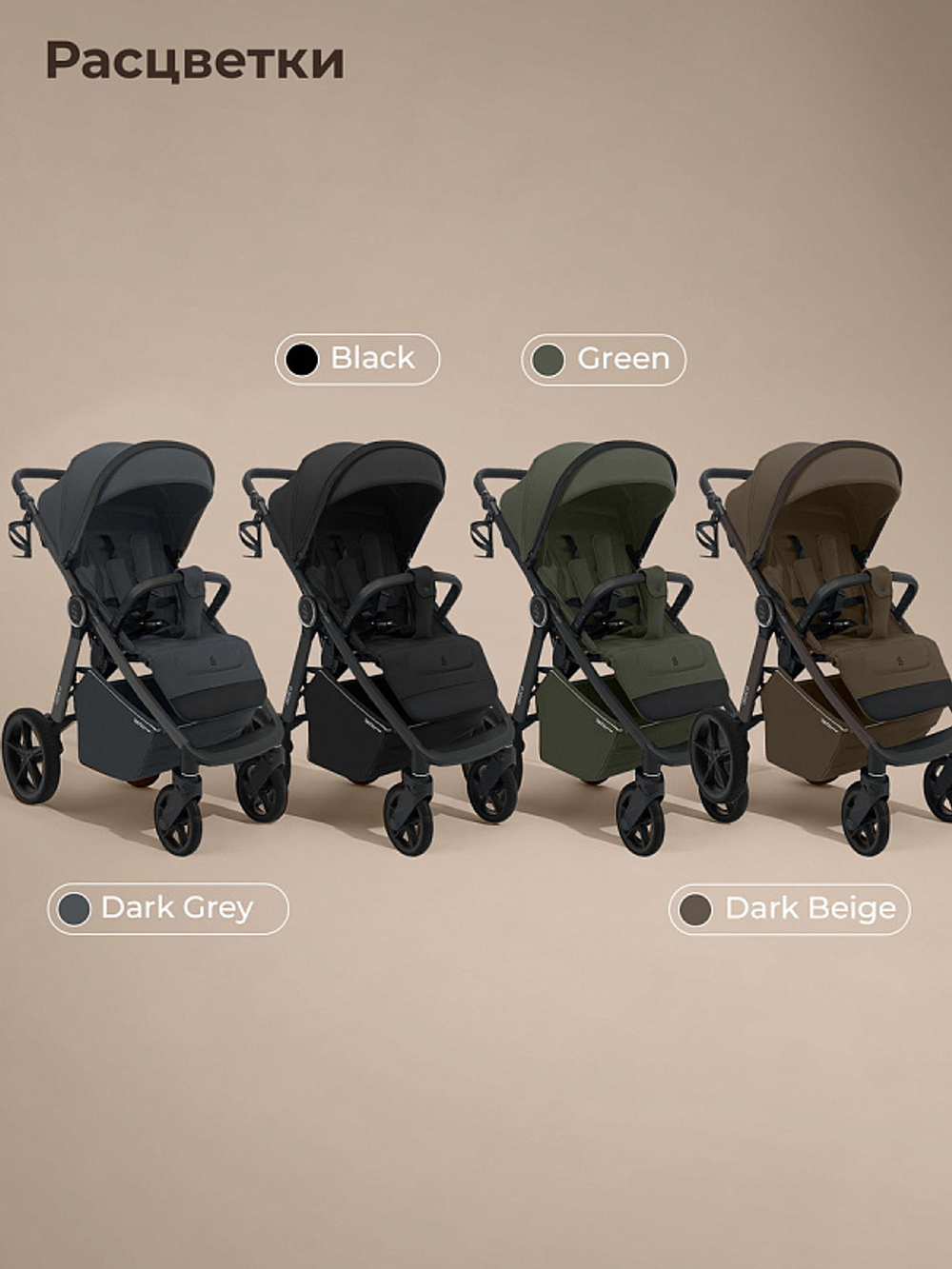 Прогулочная коляска Sweet Baby SBL Unica 427672 Black