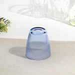 Стакан низкий "Концепто Страйпи" синий 250 мл