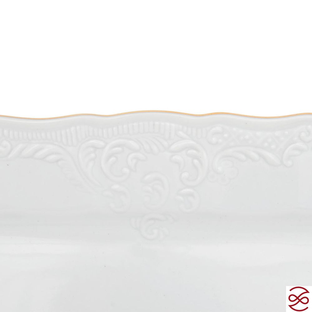 Поднос Bernadotte Белый узор 26 см