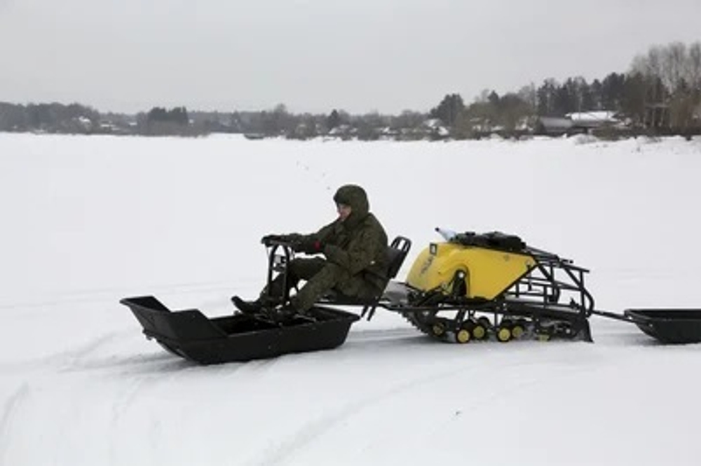 Мотобуксировщик РЫБАК PKD. PSD 17 л.с. (длинная база 1430мм)