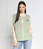 двусторонняя безрукавка Tommy Jeans - бежевый(DW0DW14934)