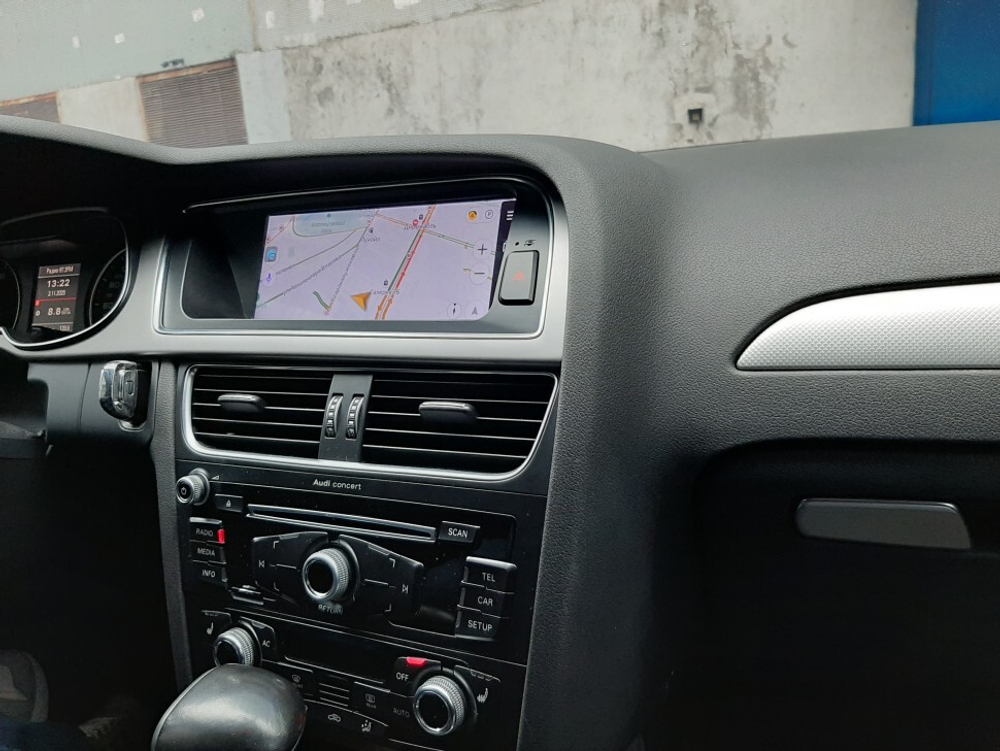 Магнитола Audi A4 B8 2012-2016 (с джойстиком MMI) - Radiola RDL-9608MMI монитор 8.8" на Android 13, 8Гб+128Гб, CarPlay, 4G SIM-слот